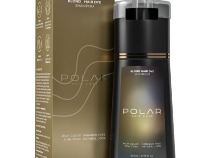 Polar Hair Dye Shampoo | Blonde Hair Dye Color Shampoo for Gray Hair