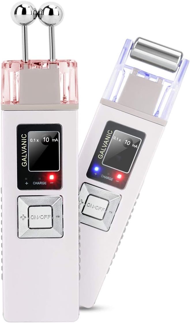 Portable Galvanic Microcurrent Skin Firming Machine, Anti-Aging Face Lift Massager Home Use Beauty Salon Device Portable Galvanic Microcurrent Skin Firming Machine, Anti-Aging Face Lift Massager Home Use Beauty Salon Device
