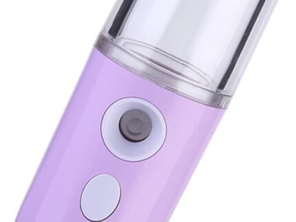 Portable Nano Facial Mister 26ml USB Rechargeable ABS Purple