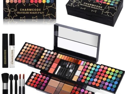 Professional All in One Makeup Kit for Women Full Kit,186 Colors Make Up Palette Christmas Gift Set, Including Eyeshadow,Lip Gloss,Concealer,Highlighter,Contour,Brow Powder,Mascara,Blush & Brush