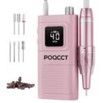 Professional Electric Nail Drill 40000RPM 40-Speed Rechargeable Nail File