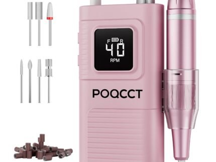 Professional Electric Nail Drill 40000RPM 40-Speed Rechargeable Nail File