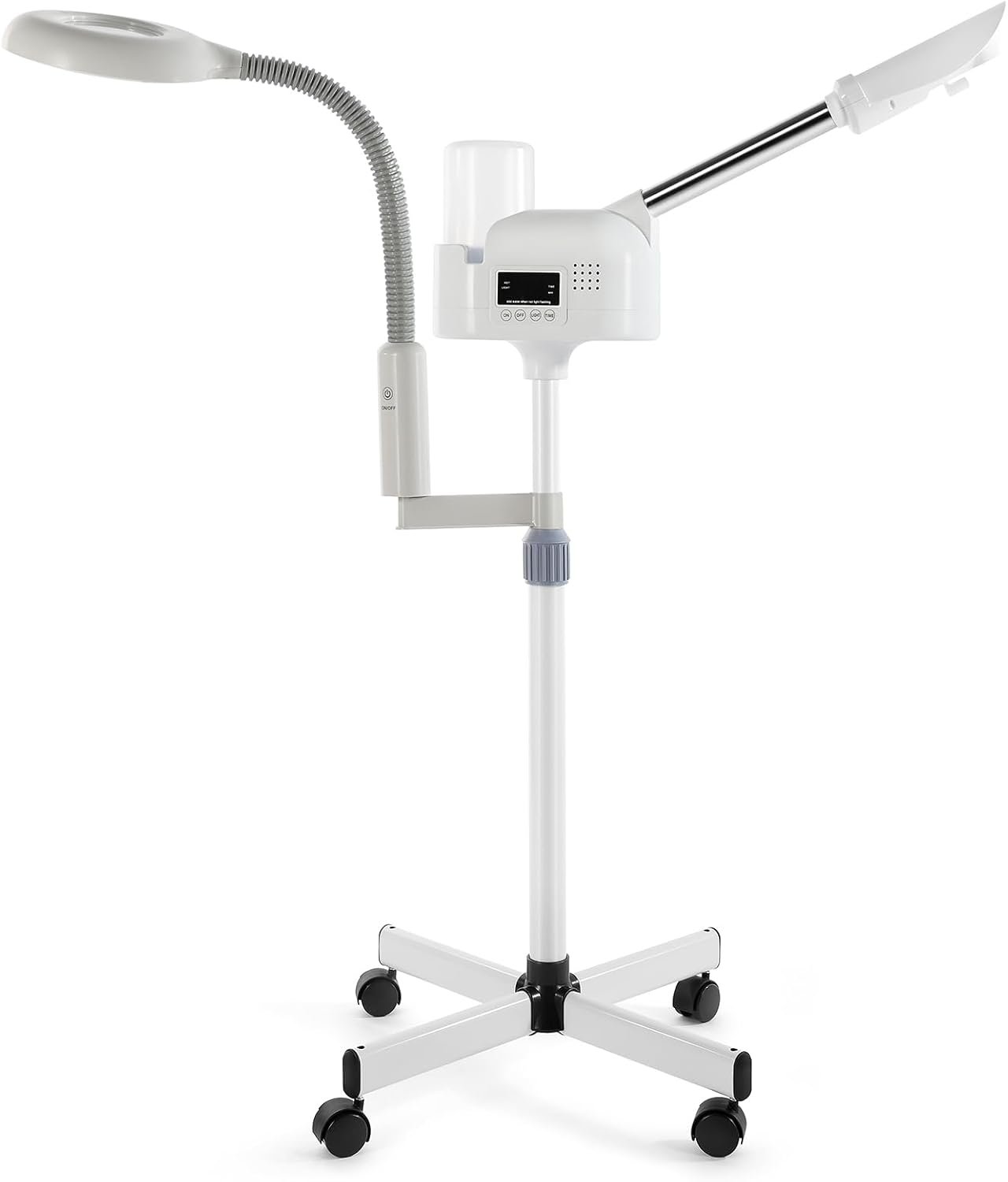 Professional Facial Steamer 2 in 1 Steamer for Face White Professional Facial Steamer 2 in 1 Steamer for Face White