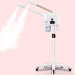 Professional Facial Steamer, 2in1 Facial Steamer with Hot&Cold Mist, White
