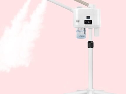 Professional Facial Steamer, 2in1 Facial Steamer with Hot&Cold Mist, White