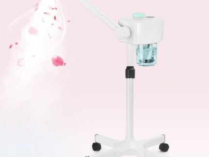 Professional Facial Steamer, Ionic Face Steamer Esthetician Vaporizador, with Preheat & Hot Mist Adjustment Function, Rocker Arm Steamer for Home Beauty Salon Spa