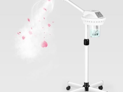 Professional Facial Steamer for Estheticians,Ozone Face Steamer (White)
