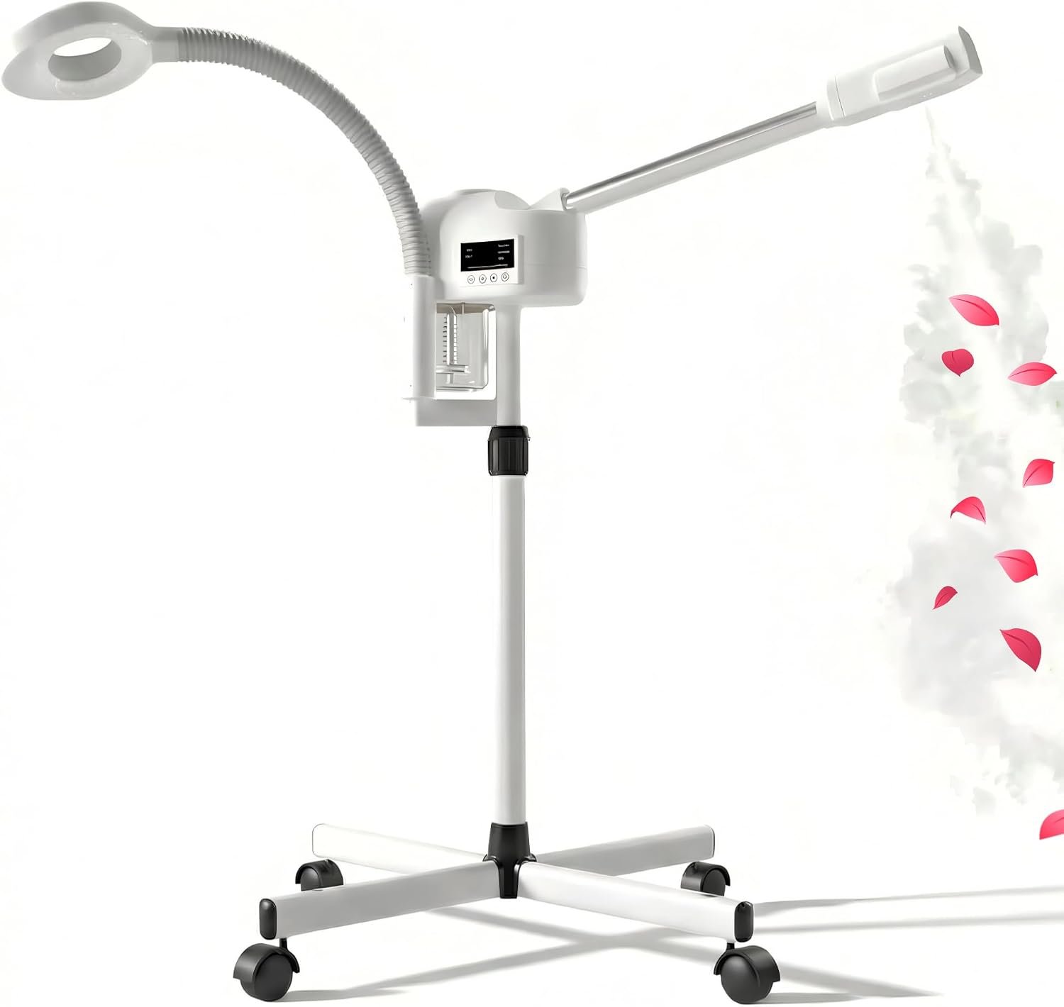 Professional Facial Steamer with Magnifying Lamp for Estheticians. Professional Facial Steamer with Magnifying Lamp for Estheticians.