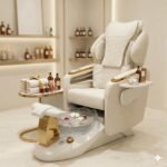 Professional Pedicure Spa Chair with Human Touch Massage & Magnetic Pump