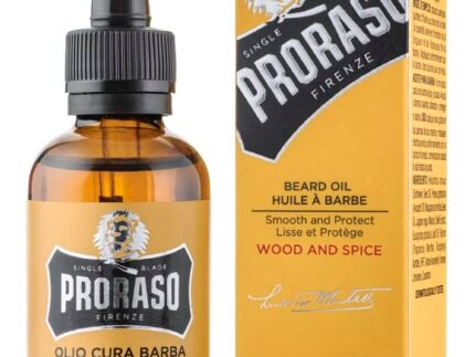 Proraso Beard Oil for Men, with Avocado, Macadamia Nut, Walnut and Sunflower Oils to Tame and Condition Beards