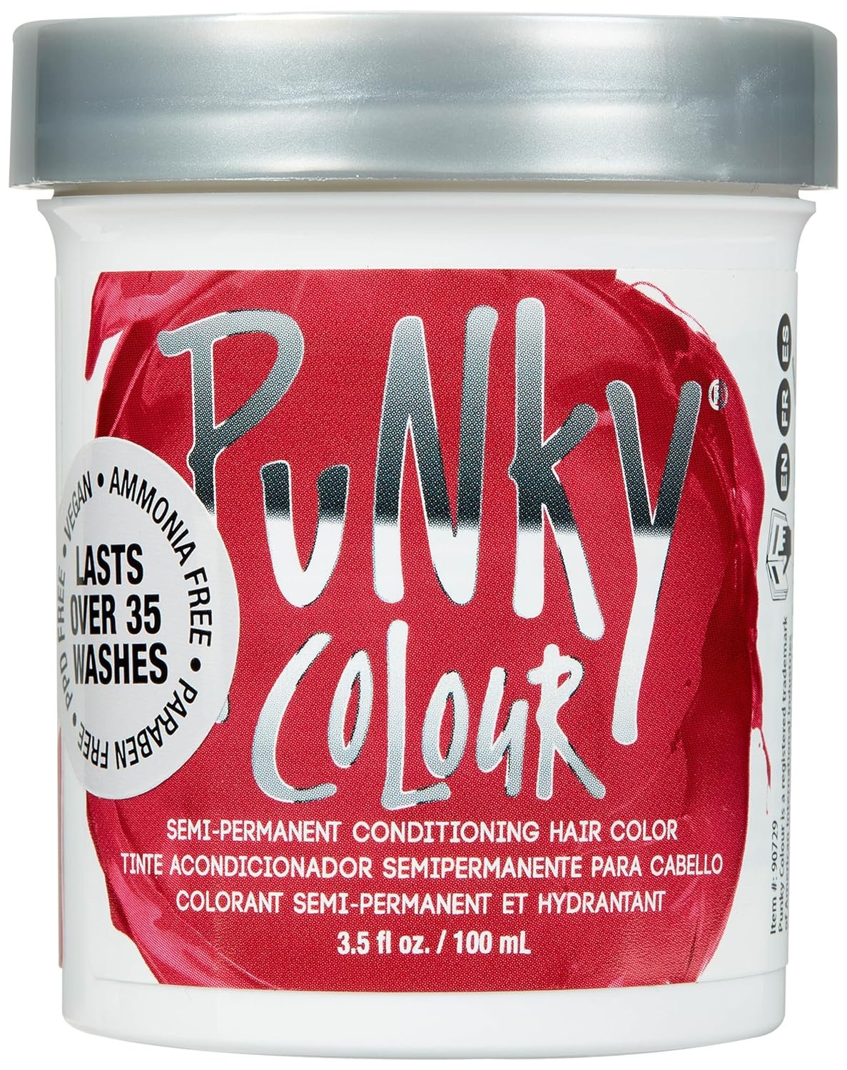 Punky Cherry on Top Semi Permanent Hair Color – Vegan, & Cruelty-Free Conditioning Hair Dye, Lasts Up to 35 Washes, 3.5 fl oz Punky Cherry on Top Semi Permanent Hair Color – Vegan, & Cruelty-Free Conditioning Hair Dye, Lasts Up to 35 Washes, 3.5 fl oz