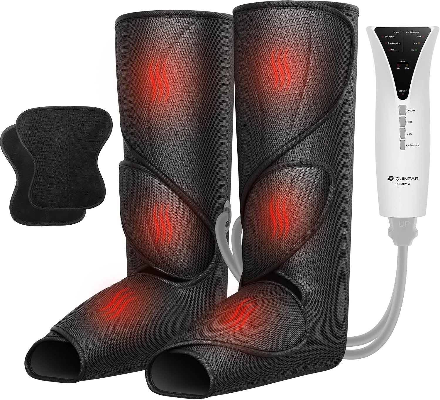 QUINEAR Air Compression Leg Massager with Heat for Circulation FSA-HSA QUINEAR Air Compression Leg Massager with Heat for Circulation FSA-HSA