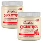 Queen Helene Cholesterol Hair Conditioning Cream, Deep Moisturizing Conditioner for Dry, Frizzy and Damaged Hair, 15 oz