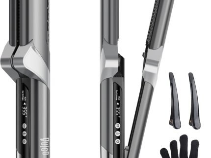 Quico Hair Air Straightener, 100-240V Dual Voltage Wet to Dry Straightener