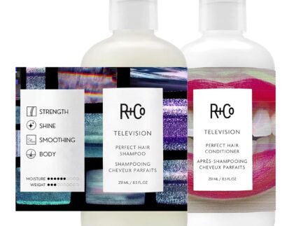 R+Co Television Perfect Hair Shampoo and Conditioner Set, 8.5oz (2 Pack)