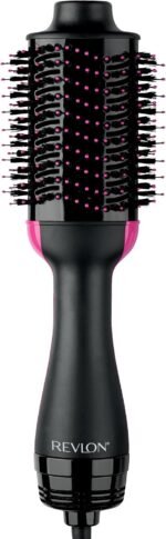 REVLON One-Step Volumizer Hair Dryer and Styler, 2.8 in Barrel, Black