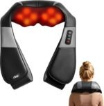 RIKE Shiatsu Neck Massager for Pain Relief Deep Tissue for Shoulder Back