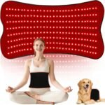 Red Light Therapy Mat for Body, 240 LEDs 32"x15" Near Infrared Light Therapy Pad with 660nm & 850nm Wavelength, Home Use for Back Belly Knee Joint Muscle Comfort