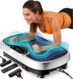 Renoj 3D Whole Body Vibration Plate Exercise Machine, Home Gym Equipment