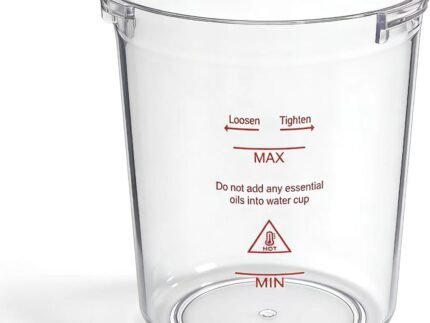 Retain time Face Steamer Water Cup,Water Jar for Facial Steamer