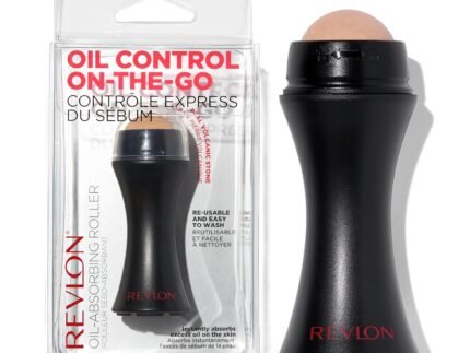Revlon Oil-Absorbing Volcanic Face Roller, Black, 1 Count