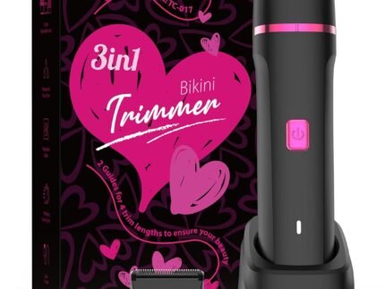 Risina 3-in-1 Bikini Trimmer for Women, Razors for Shaving, Body Shaver