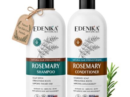 Rosemary Biotin Shampoo and Conditioner Set for Hair Strengthening