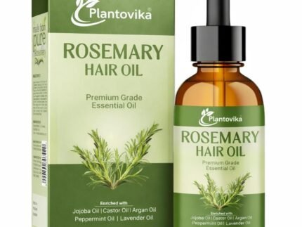Rosemary Oil for Hair Growth – Hair Growth Oil with Jojoba, Castor, Argan, Peppermint & Lavender | Scalp & Hair Strengthening Treatment for Women & Men (2 Fl Oz)