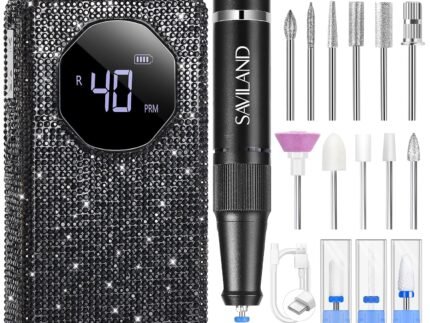 SAVILAND Professional Nail Drill 40000 RPM for Quick Gel Removal Salon Home