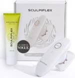 SCULPIFLEX – Original 3-in-1 Body Sculpting Machine for Firmer-Looking Skin – Lymphatic Drainage Massager & Cellulite Massage Tool for Stomach, Arms, Legs, and Thighs + 1x Gel