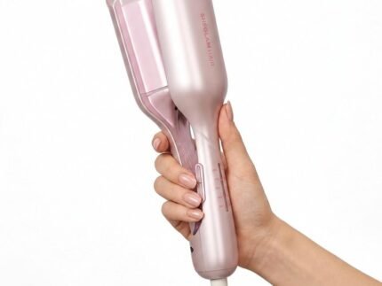 SHEGLAM Beach Wave Hair Waver (Pink, 1 inch)