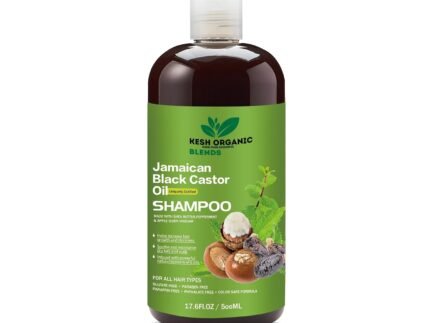 (SHIP FROM KINGSTON JAMAICA) JAMAICAN BLACK CASTOR OIL SHAMPOO UNIQUELY CRAFTED WITH SHEA BUTTER, PEPPERMINT AND APPLE CIDER VINEGAR. HAIR GROWTH AND THICKNESS 500ML