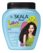 SKALA Mais Cachos Hair Type 3ABC – Eliminate Anti Frizz, For Curly Hair -2 in 1 Conditioning Treatment Cream and Cream To Comb 100% VEGAN 35.2 Oz (1 Pack)