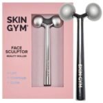 SKIN GYM Face Sculptor Beauty Roller, Stainless Steel Facial Massager