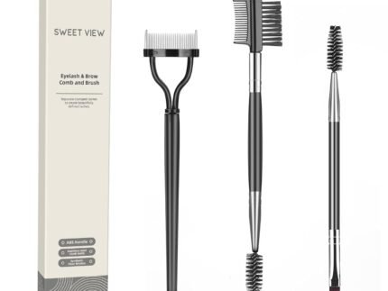 SWEET VIEW Eyelash Comb Lash Separator Tool Brow Brush