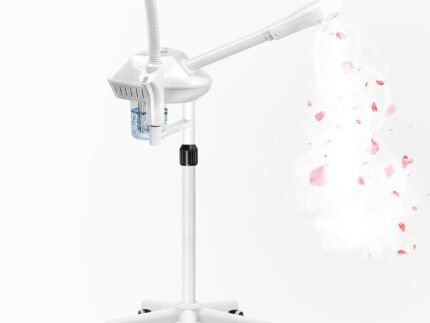 Salon Señor Professional Facial Steamer with 5X Magnifying Lamp,White