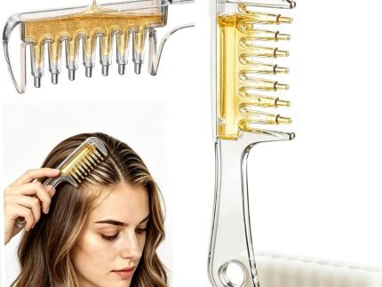 Scalp Hair Oil Applicator Comb,Oil Dispensing Hair Brush for Hair Care