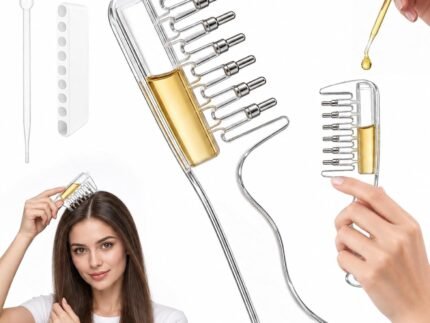 Scalp Oil Applicator Comb & Hair Oil Applicator for Minoxidil