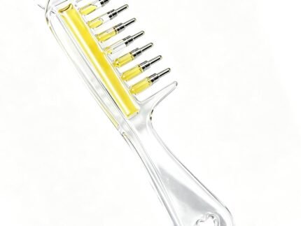 Scalp Oil Applicator Comb with Dropper for Hair Serum – Clear