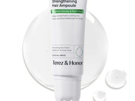 Scalp Serum Strengthening Hair Ampoule – Korean Cooling Hair Growth Serum