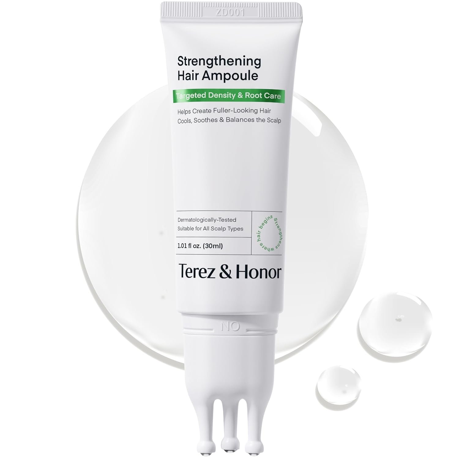 Scalp Serum Strengthening Hair Ampoule – Korean Cooling Hair Growth Serum Scalp Serum Strengthening Hair Ampoule – Korean Cooling Hair Growth Serum
