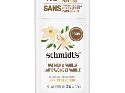 Schmidt’s Aluminum-Free Deodorant Vanilla & Oat Milk Aluminum Free 2.65 oz