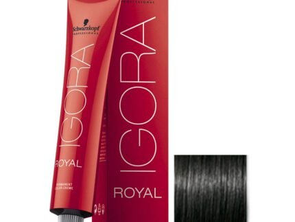 Schwarzkopf Professional Igora Royal Permanent Color Creme, 3-0, Dark Brown, 60 Gram