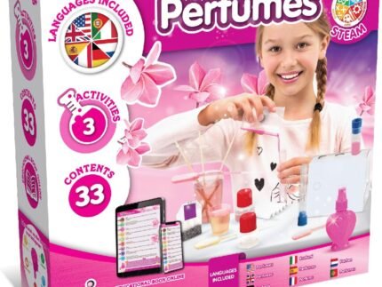Science4you Perfume Making Kit for Girls and Boys – Make Your Own Perfumes for Kids, Scientific Kit + Creative Experiments and Activities, Stem Toys and Games, Gifts for 8+ Year olds Kids