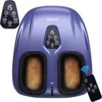 Shiatsu Foot Massager with Heat and Remote Control for Plantar Fasciitis