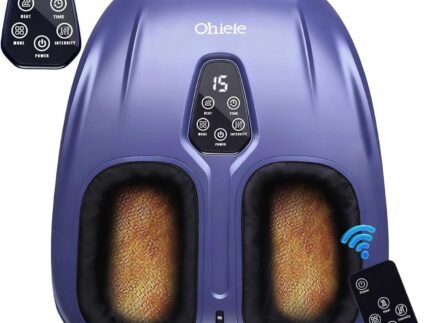 Shiatsu Foot Massager with Heat and Remote Control for Plantar Fasciitis