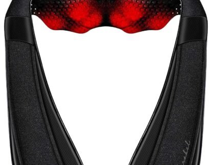 Shiatsu Neck Back & Shoulder Massager with Heat for Pain Relief Deep Tissue