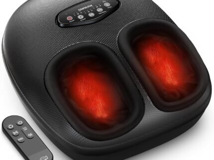 Snailax Foot Massager with Heat, Shiatsu, Compression, Vibration, Rolling