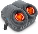 Snailax Shiatsu Foot Massager with Heat, Deep Kneading Foot Warmer, Size 13