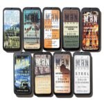 Solid Cologne Gift Set for Men – 9 Travel Size Wax Colognes (0.75 oz each) – Alcohol-Free Sampler Set – Alternative to Spray Cologne (All or Nothing 9 Pack)
